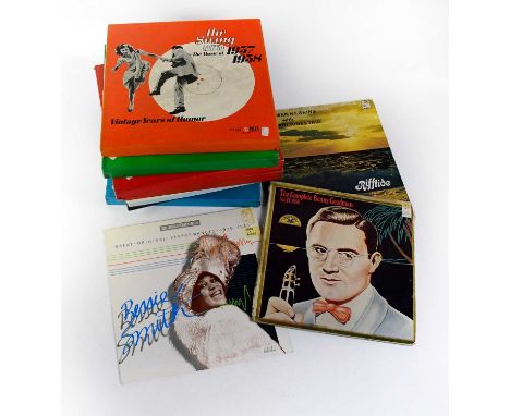 A quantity of LPs to include five 'The Swing Era Box Sets 1936 to 1945', three box sets including 'The Magic of Glen Miller',
