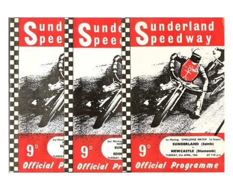 1st ever meeting v Newcastle 21/04/64&nbsp;2nd v Edinburgh 28/04/64&nbsp;3rd v Sheffield 05/05/64
&nbsp;First two neatly scor