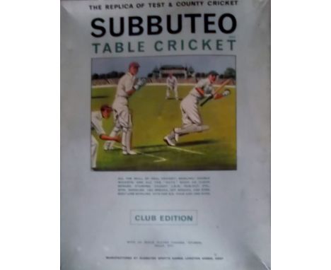 Subbuteo boxed set, seems complete and also includes several extra items all in original box's&nbsp;