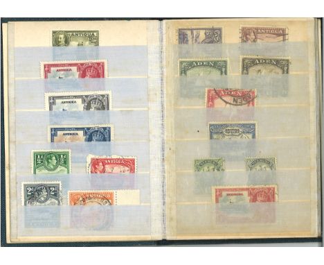 British Commonwealth Stamp collection housed in small stock book very valuable selection mint and used countries include Anti