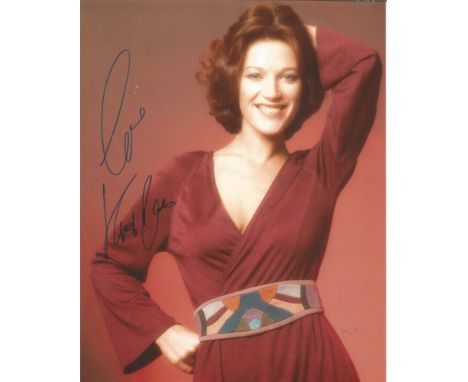 Kiki Dee signed 10x8 colour photo. English singer born in Little Horton, Bradford, West Riding of Yorkshire. Known for her bl