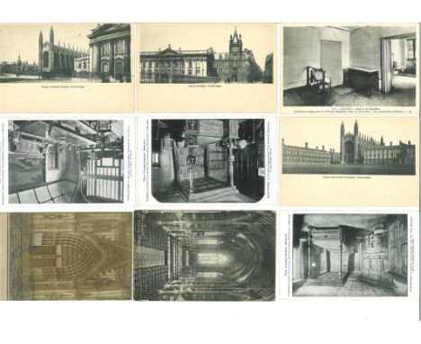 GB vintage postcard collection over 100 mint condition subjects include Church and Cathedrals, London and Cambridge. Good Con