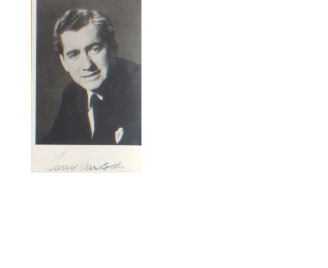 Tony Hancock. Vintage signed postcard of the legendary comedian. Good Condition. All signed pieces come with a Certificate of