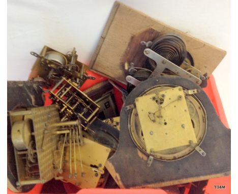 A quantity of clock movements