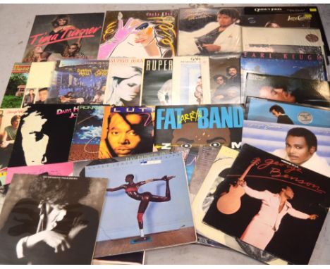 A quantity of records to include Ray Parker Jr 'After Dark, Dr Hook 'A Little Bit More' and Michael Jackson 'Thriller' etc.