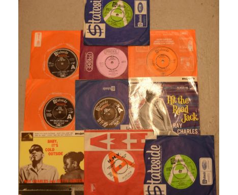 Ray Charles; three 7" demonstration records to include 'We Can Make It', SS2155, 'Sweet Young Thing Like You', SS2132, 'That 