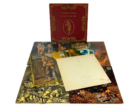 Jethro Tull. Seven 12" albums. 'This Was,' ILP 985 A, rubbed edges with some wear to edges of sleeve, light scratches to dic,