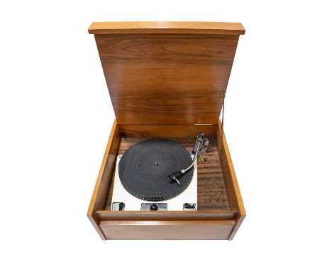 A Garrard model 301 Transcription Motor turntable. Fitted with an SME Model 3009 Series II arm and a Shure M97HE Era IV phono