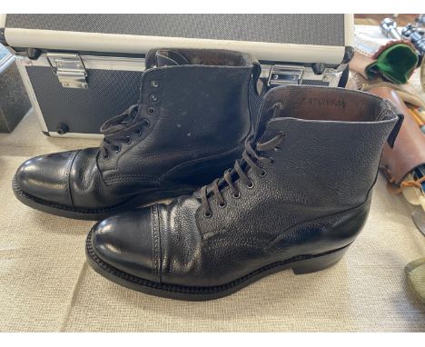 A pair of late WW2/early 1950's army issue boots size 8 