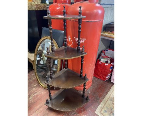 A vintage whatnot stand h99cm, shipping unavailable 