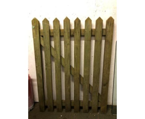 Wooden Gate 94 cm W 