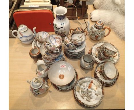 Collection of Oriental sets and ceramics. P&amp;P Group 2 (£18+VAT for the first lot and £2+VAT for subsequent lots) 