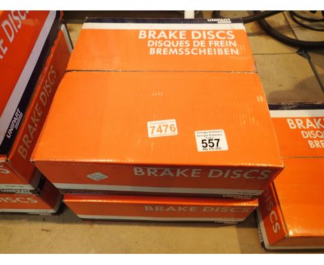 New old stock Unipart disc brakes, 2 pairs GBD1380 Vauxhall Vectra etc. P&amp;P Group 3 (£25+VAT for the first lot and £5+VAT