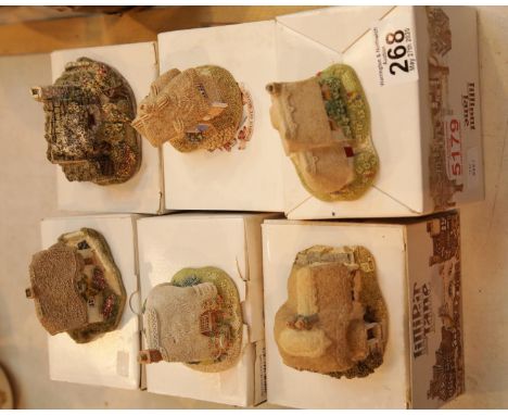 Six boxed Lilliput Lane cottages. P&amp;P Group 1 (£14+VAT for the first lot and £1+VAT for subsequent lots) 