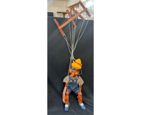 Vintage Pinocchio puppet 14 inches tall