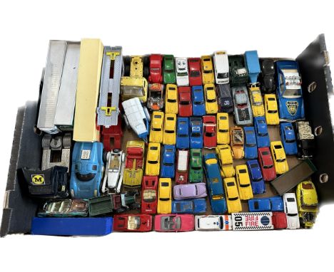 Selection of vintage die cast cars 