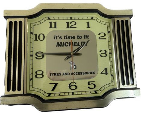Vintage Michelin clock 