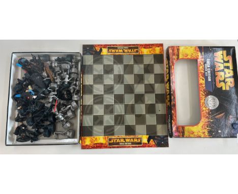 Vintage Star Wars Saga Edition chess set 
