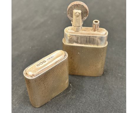 A George VI silver "The Howitt" Lighter, By Dudley Russell Howitt, Date Letter C, Sheffield silver hallmarks.