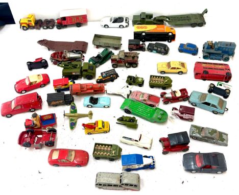 Selection of diecast cars to include makers Corgi, Days gone, matchbox etc