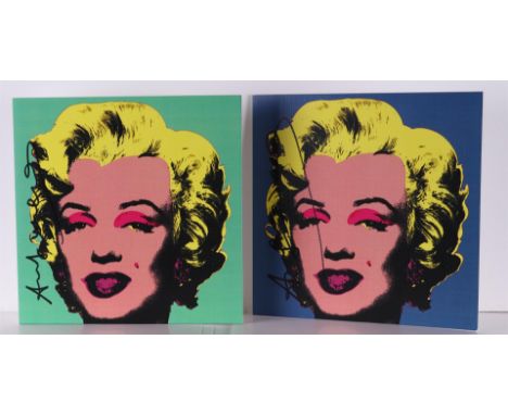 Andy Warhol (Pittsburgh, Pennsylvania, 1928 - 1987New York Presbyterian),(attributed to), Marilyn Invitation (2x)(Castelli Gr