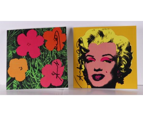 Andy Warhol (Pittsburgh, Pennsylvania, 1928 - 1987New York Presbyterian),(attributed to), Marilyn Invitation &amp;Flower Invi