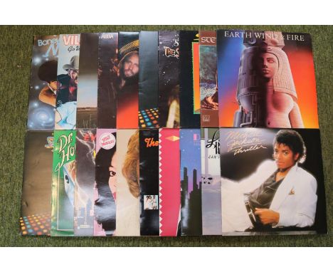Collection of Vinyl Records to include Michael Jackson, Donna Summer, Lionel Richie etc 