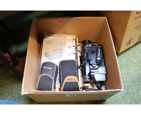 Vintage Panasonic NV-VX31 and 2 Canon Cameras 