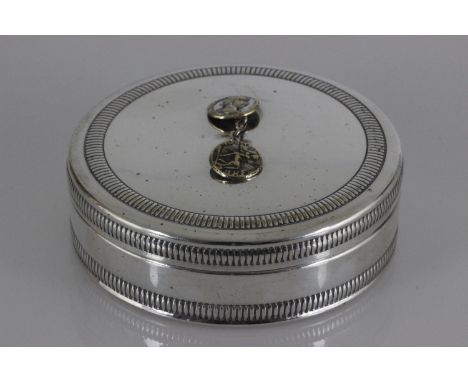 Christian Dior Silver Box by Maria Pergay c1960's Christian Dior France silver plated jewellery/rings/cufflinks box designed 