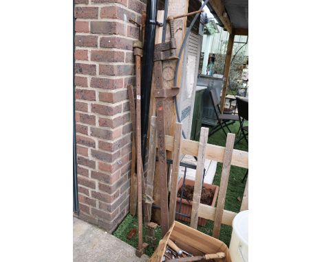 Collection of Old Sash Clamps 