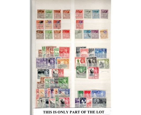  Malta 1930-1949 Compact collection on 2 stockleaves, mint and fu, mainly KG6 with complete sets to 10/-. Scores. Cat £180   
