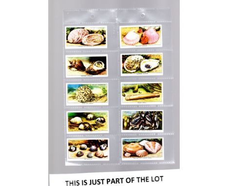  Cigarette cards, Natural History, Wildlife x 8 sets incl birds, animals, fish cat £170+                         R£30
