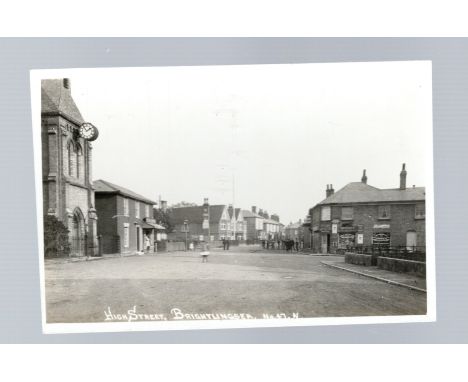  Postcard, Essex Brightlingsea High Street , early animated RP                                                             R£