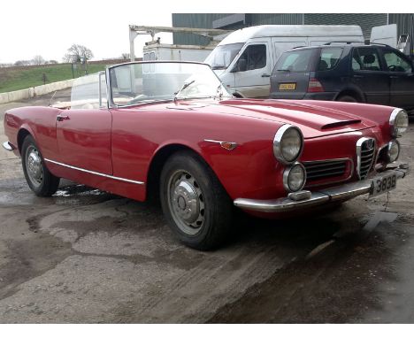 1964 Alfa Romeo 2600 Spider                                                                                Introduced at the 