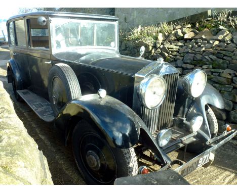 1933 Rolls-Royce 20/25 Limousine                                                          Introduced in 1929 as a successor t