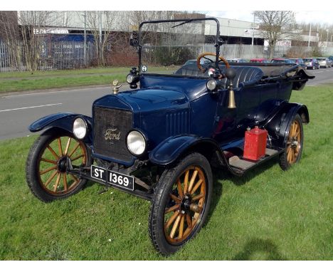 1919 Ford Model T Tourer                                                                           `ST 1369' vacated the Roug