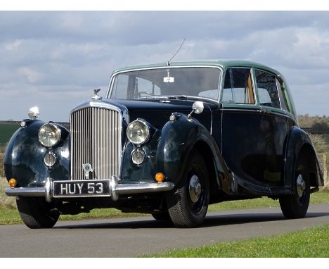 1949 Bentley MK VI H.J. Mulliner Saloon                                                  Introduced in 1946, the MKVI was Ben