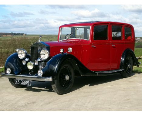 1935 Rolls-Royce 20/25 Limousine                                                             This apparently very original, l