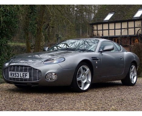 2004 Aston Martin DB7 Zagato                                                                       - 1 former keeper and 4,70