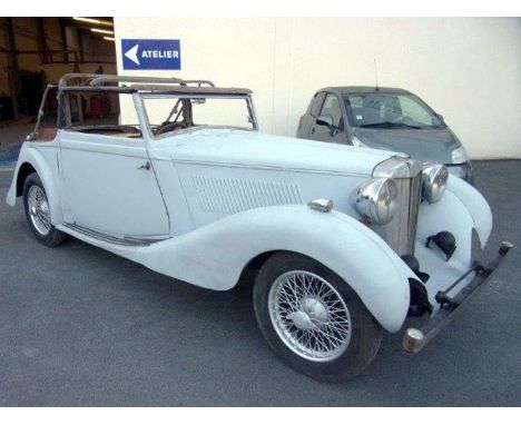 1939 MG SA Tickford Drophead Coupe                                                              As a result of MG's sale to M