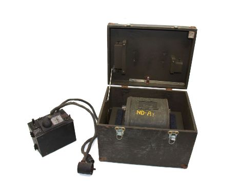 Amplifier Type A.1134, together with wooden box marked astrograph