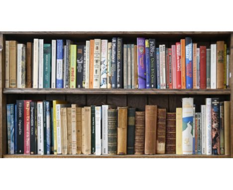 Books. Twelve shelves of general stock,&nbsp;20th c,&nbsp;fiction and non-fiction, including John Le Carré, vintage Penguin P