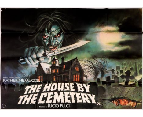 Film Posters. The House by the Cemetery directed by Lucio Fulci, n.d. [1981],&nbsp;printed in polychrome after the original a