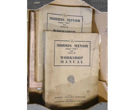 Vintage motoring. Morris Minor Workshop Manual Series MM Series II (2) and The Wolseley Fifteen Hundred Workshop Manual  