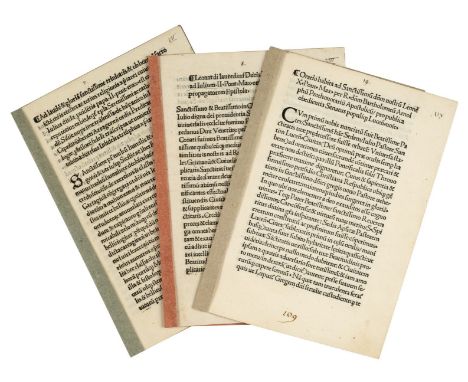 [Post-incunables]. Leonardi lauredani Ducis Venetiarum ad Julium II Pont. Max. rei Ecclesiasticae propagatorem Epistola, 1st 