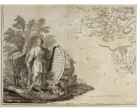 Wiltshire. Andrews (John &amp; Dury Andrew), A Topographical Map of Wiltshire on a Scale of 2 inches to a mile from an Actual