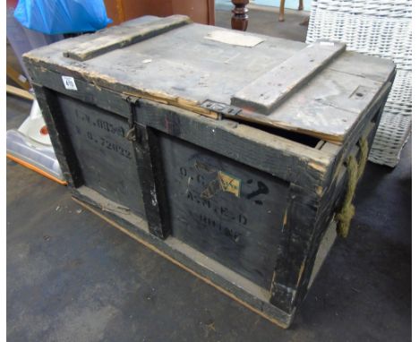 WOODEN TRUNK