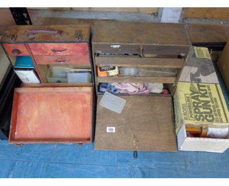WORK BOXES AND TOOLS