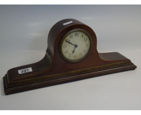 WOODEN NAPOLEON MANTLE CLOCK