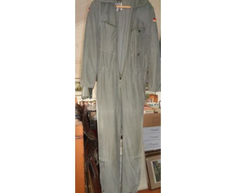 German Army lined tank suit